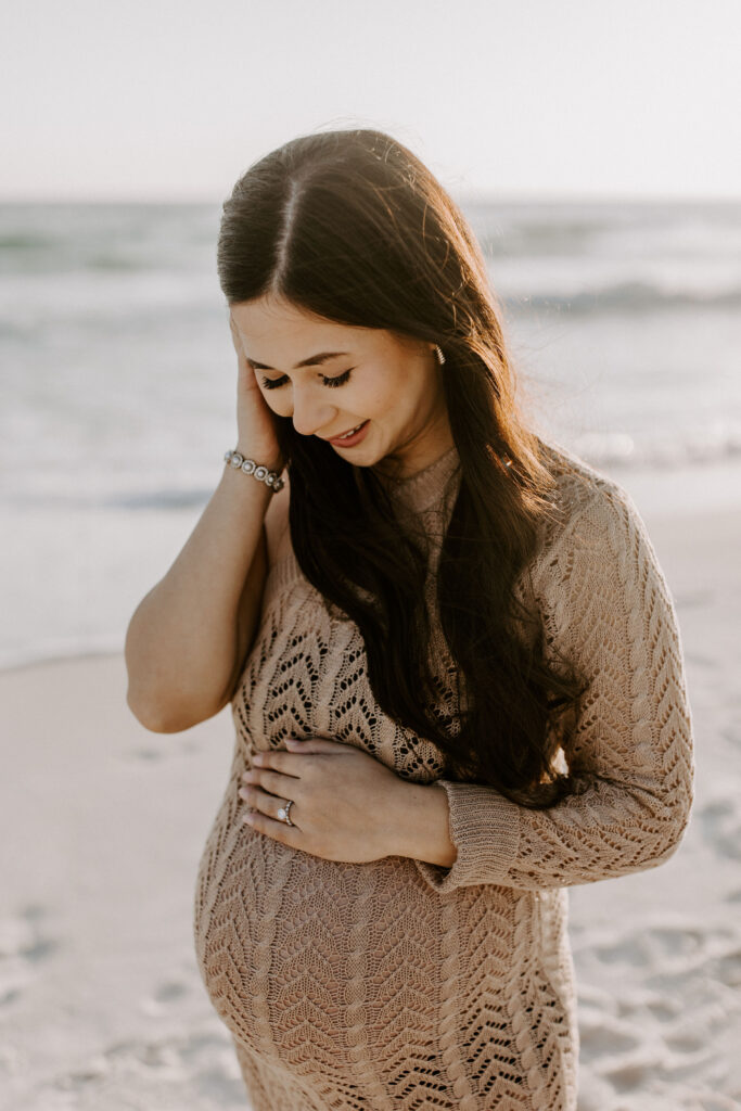 Destin maternity photography session